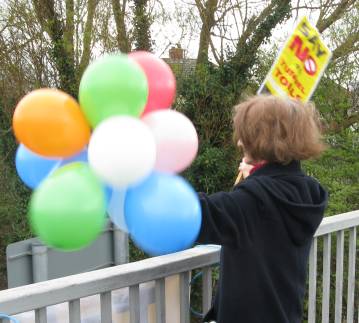 tolls protest