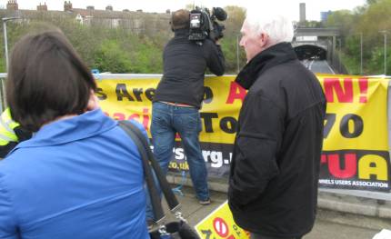 tolls protest