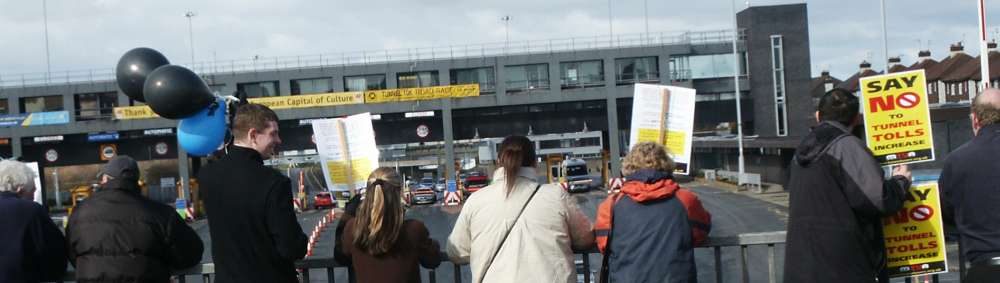 tolls protest