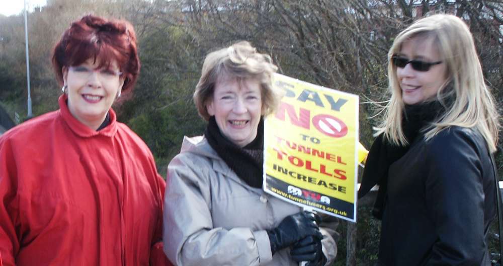 tolls protest