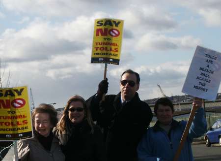 tolls protest