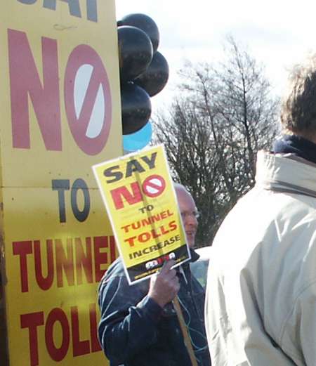 tolls protest