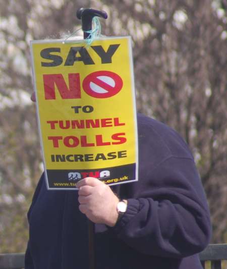 tolls protest