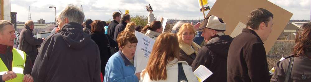 tolls protest