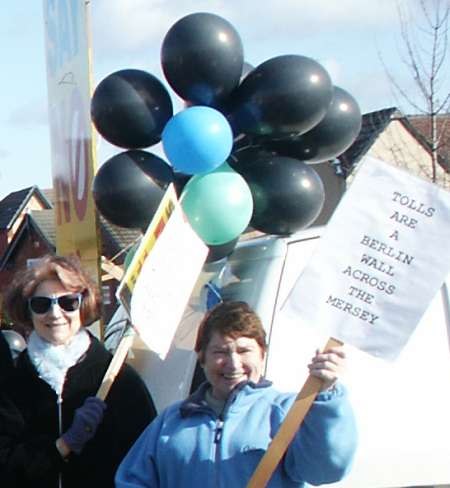 tolls protest