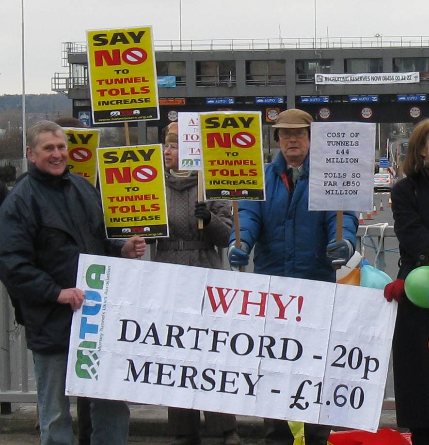 tolls protest