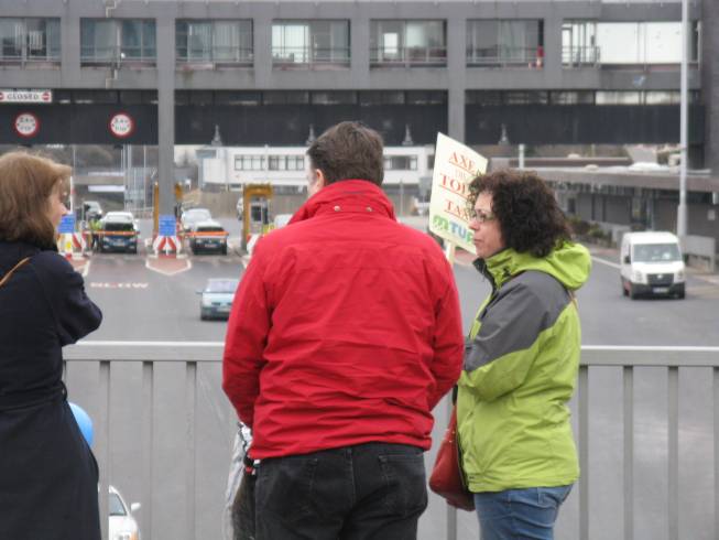 tolls protest